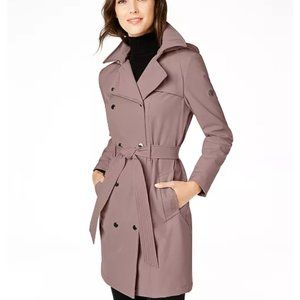 Calvin Klein Double-Breasted Trench Coat
